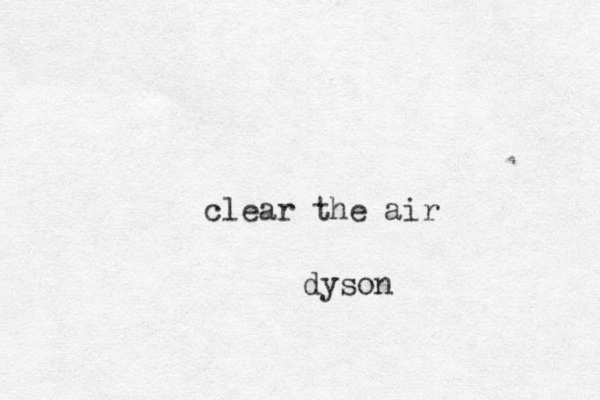 clear the air dyson