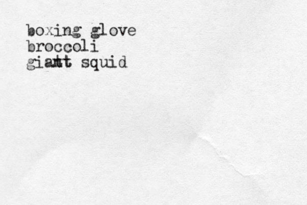 boxing glove broccoli giat nt t squid