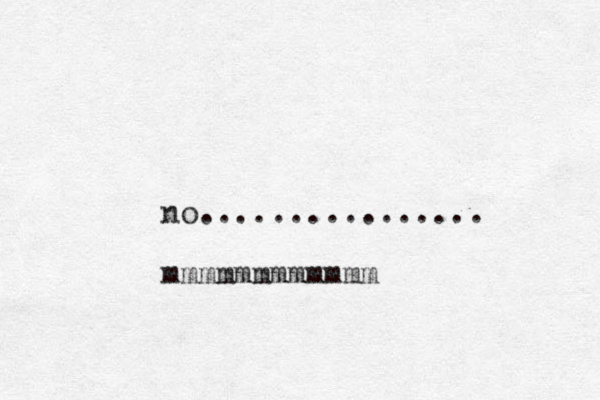 no................ mmmmmmmmmmmm