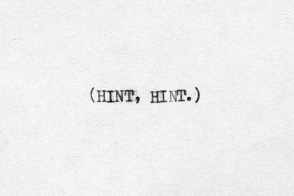 (HINT, HINT.) 