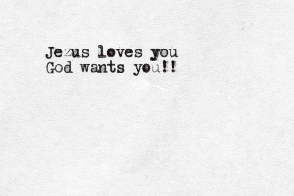 Jezus loves you God wants you!!
