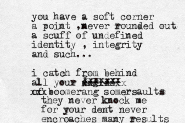 you have a soft corner a point , m never rounded out a scuff of undefined identity , integrity and such... i catch from behind all your angles of boomerang somersaults xxx Xxxxxxx xxxxxx xxxxxxxx they never knock me for your dent never encroaches many results 