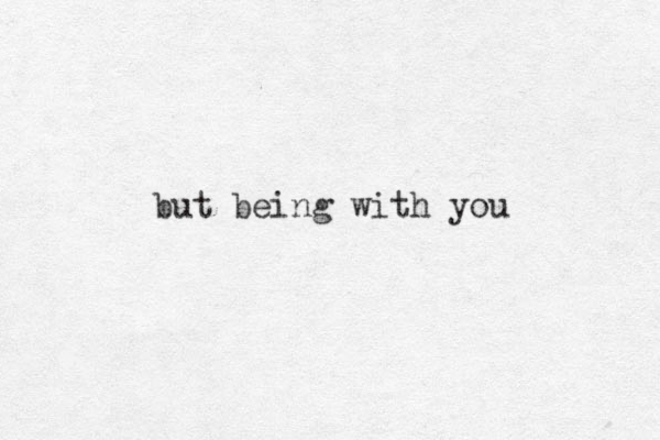 u b t being with you