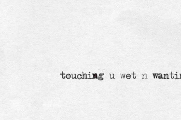 touching u wet n wantin 