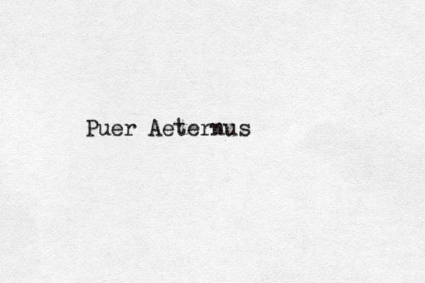 Puer Aeternus