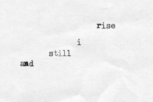 and still i rise 