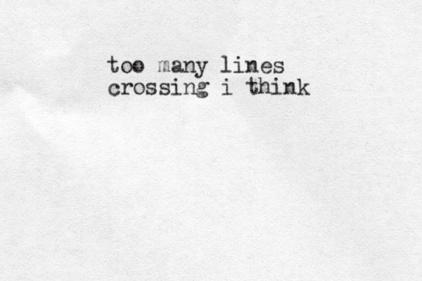 too many lines crossing i think 