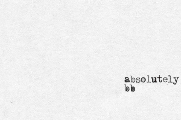 absolutely bb