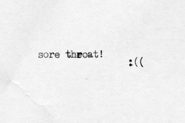 sore the r roat! :(( 