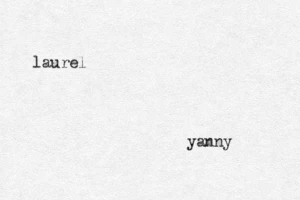 laurel yanny 