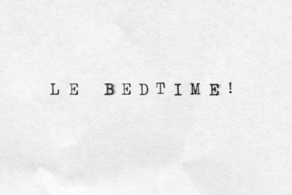 L E B E D T I M E ! 