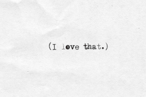 (I love that.)