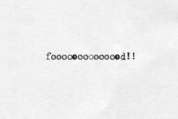 foooooooooooood!! 