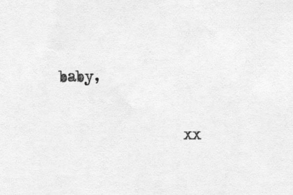 baby, xx