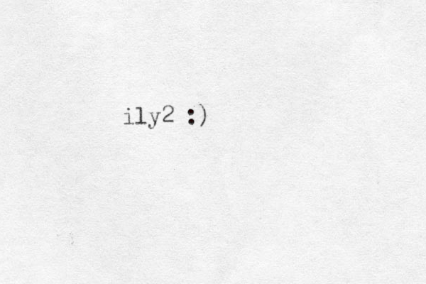 ily2 :)