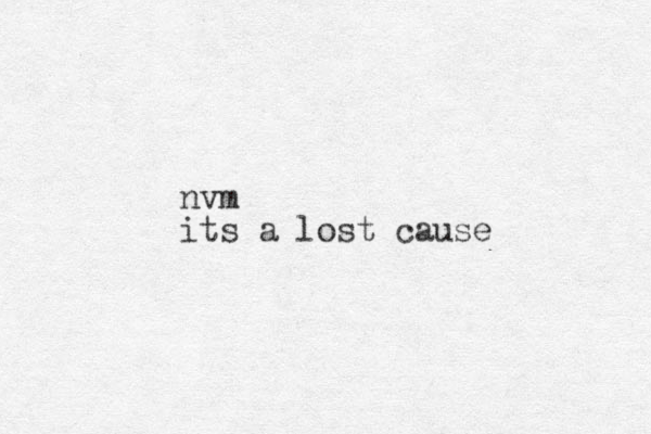 nvm its a lost cause 