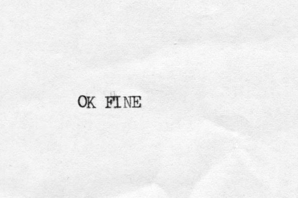 OK FINE