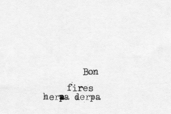 Bon fires hera pa derpa