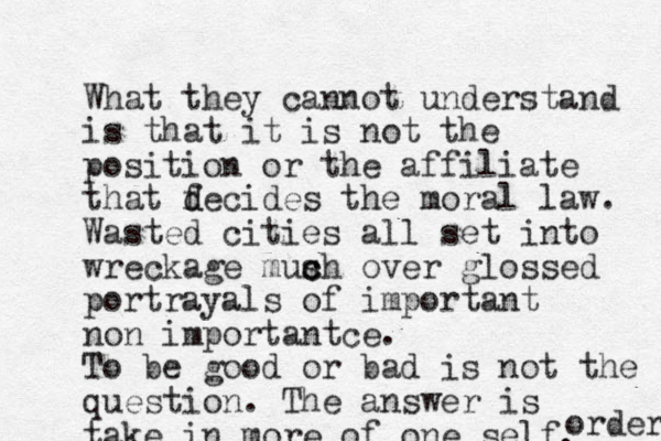 What they cannot understand is that it is not the position or the affiliate that f d decides the moral law. Wasted cities all set into wreckage mus c c h over glossed portrayals of important non importantce. To be good or bad is not the question. The answer is take in more of one self. order 