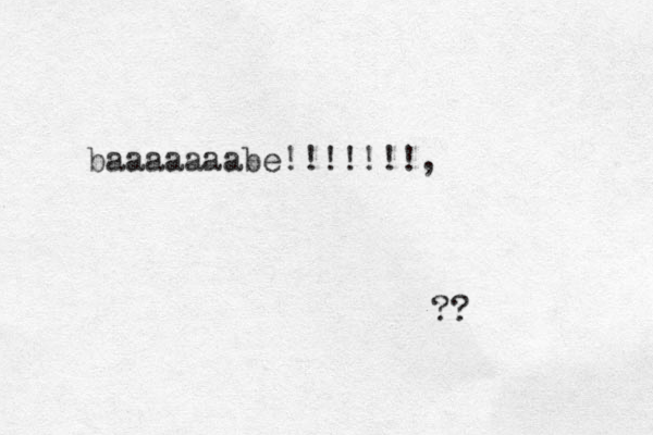 baaaaaaabe!!!!!!!, ?? 