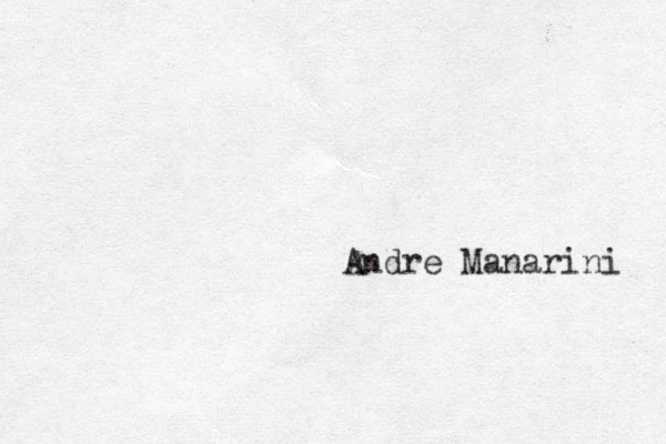 Andre Manarini 