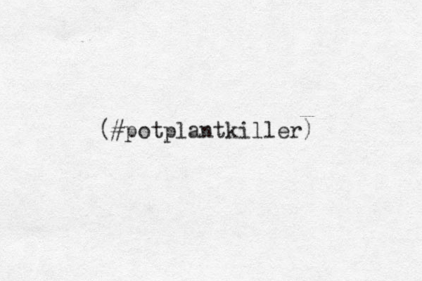 (#potplantkiller)