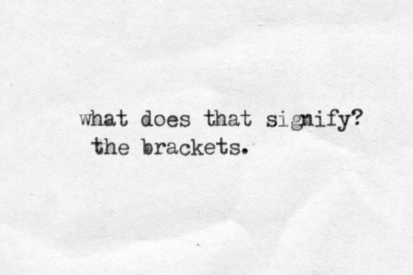 what does that signify? the rackets. b