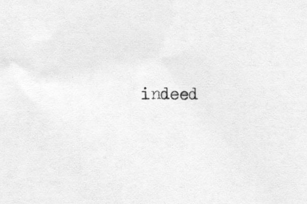 indeed