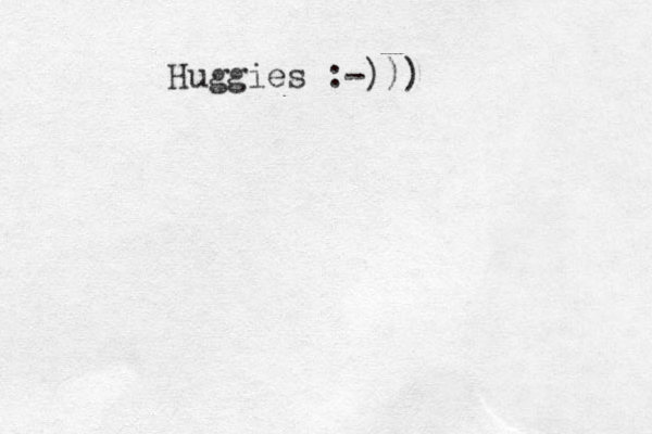 Huggies :-))) 
