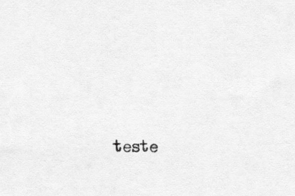 teste