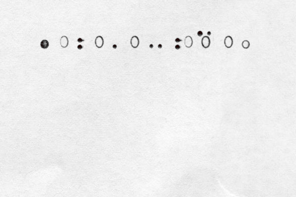 o 0 : 0 . 0 .. :0 0 .. 0 o 