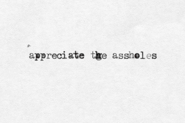 appreciate tge h h assholes 