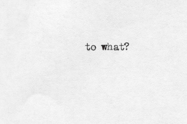to what?