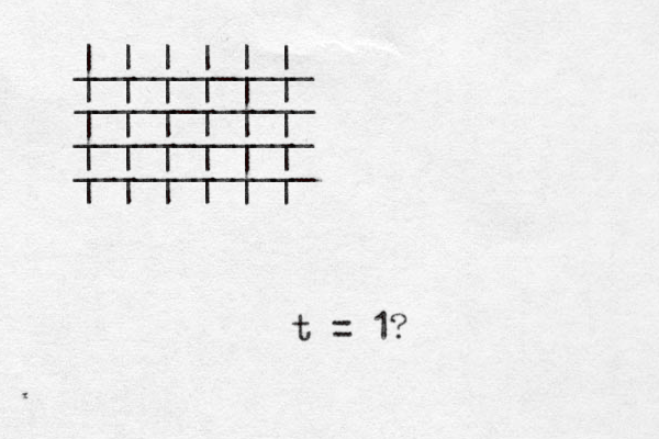 | | | | | | ____________ | | | | | | ____________ | | | | | | ____________ | | | | | | ____________ | | | | | | t = 1? 