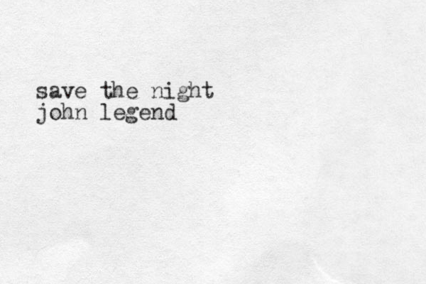 save the night john legend