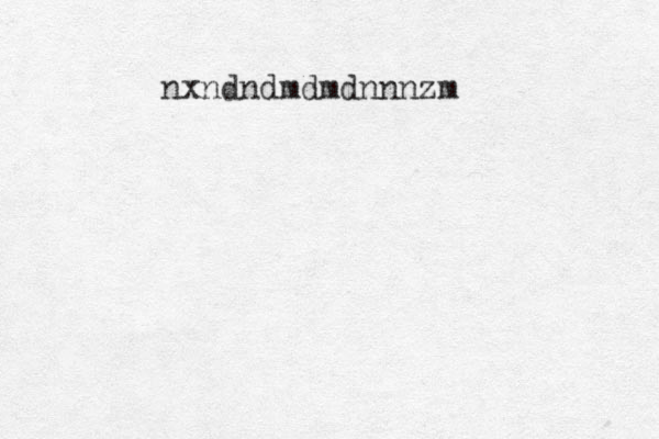 nxndndmdmdnnnzm