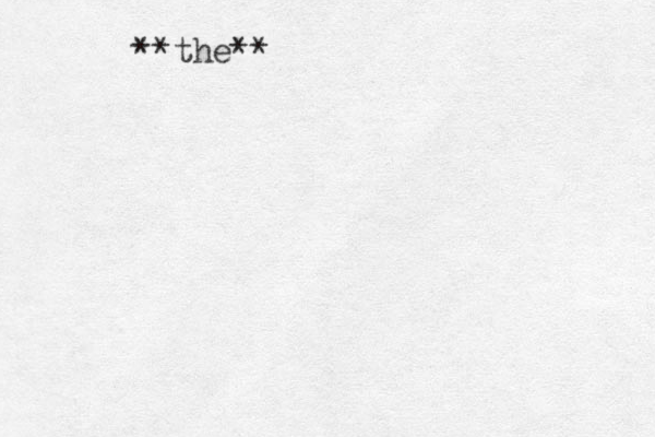 **the**