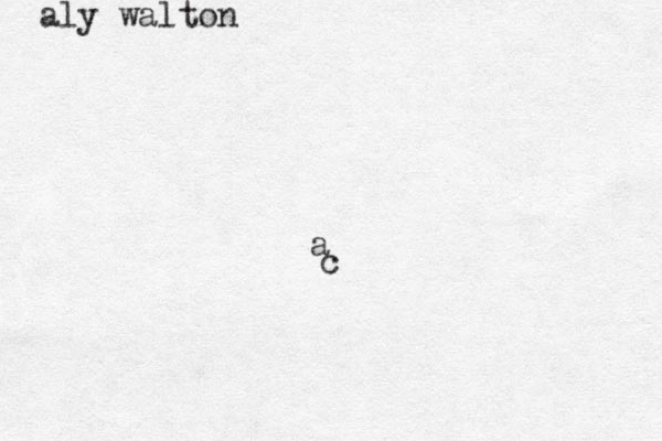c a aly walton 