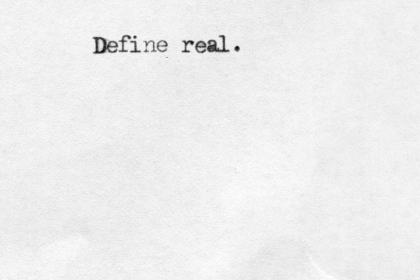 Define real.