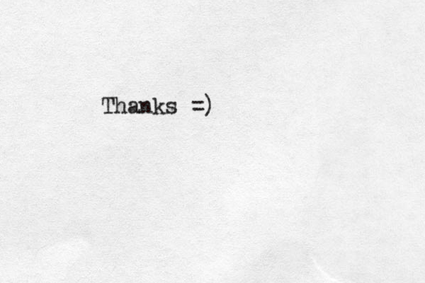 Thanks =)