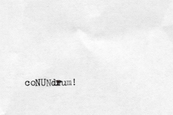 coNUNdrum!