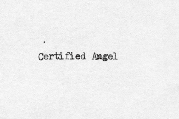 Certified Angel