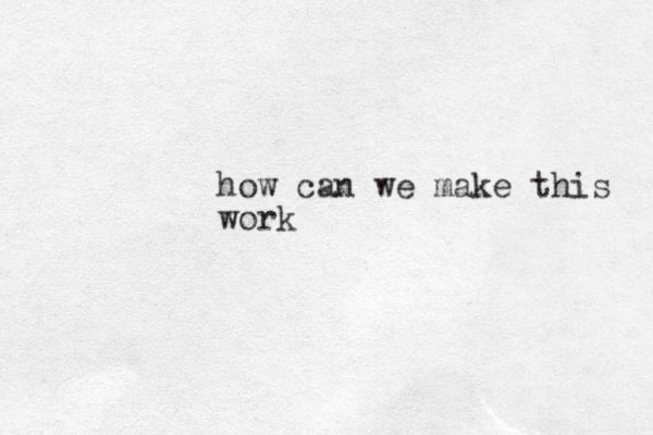 how can we make this work 