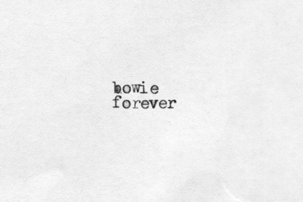 bowie forever 