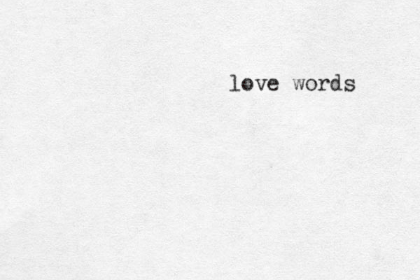 love words 