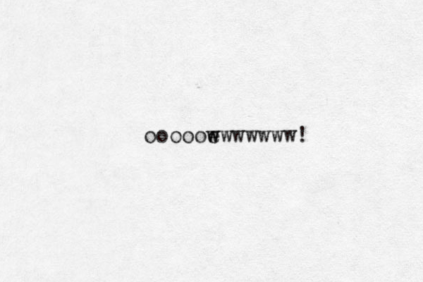 oooooew w w wwwww! 