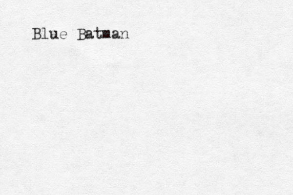 Blue Batman