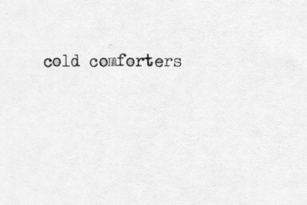 cold comforters