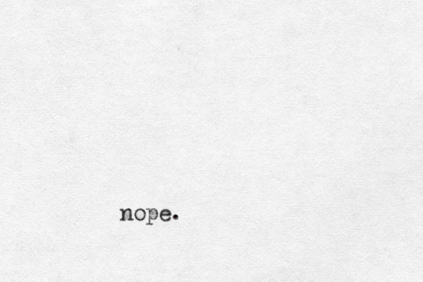 nope.