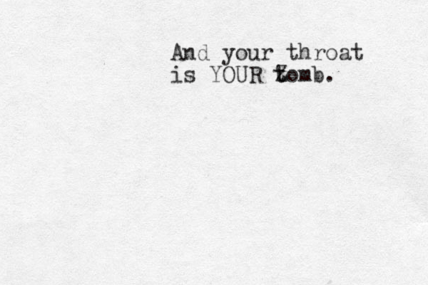 And your throat is YOUR Z tomb t . 
